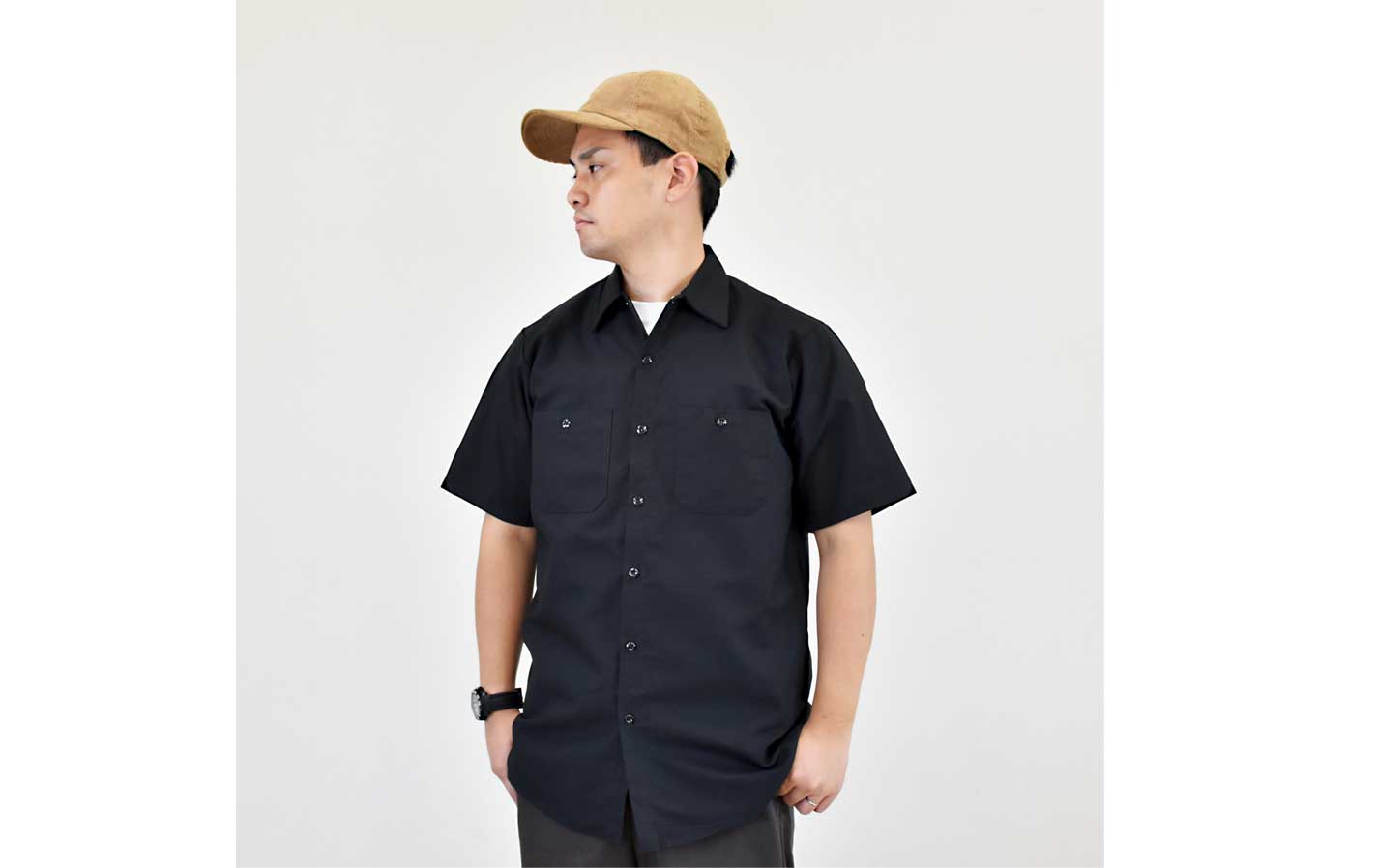 CLUBHAUS Practical Rainproof 半袖シャツ&ハット CLUBHAUS Practical