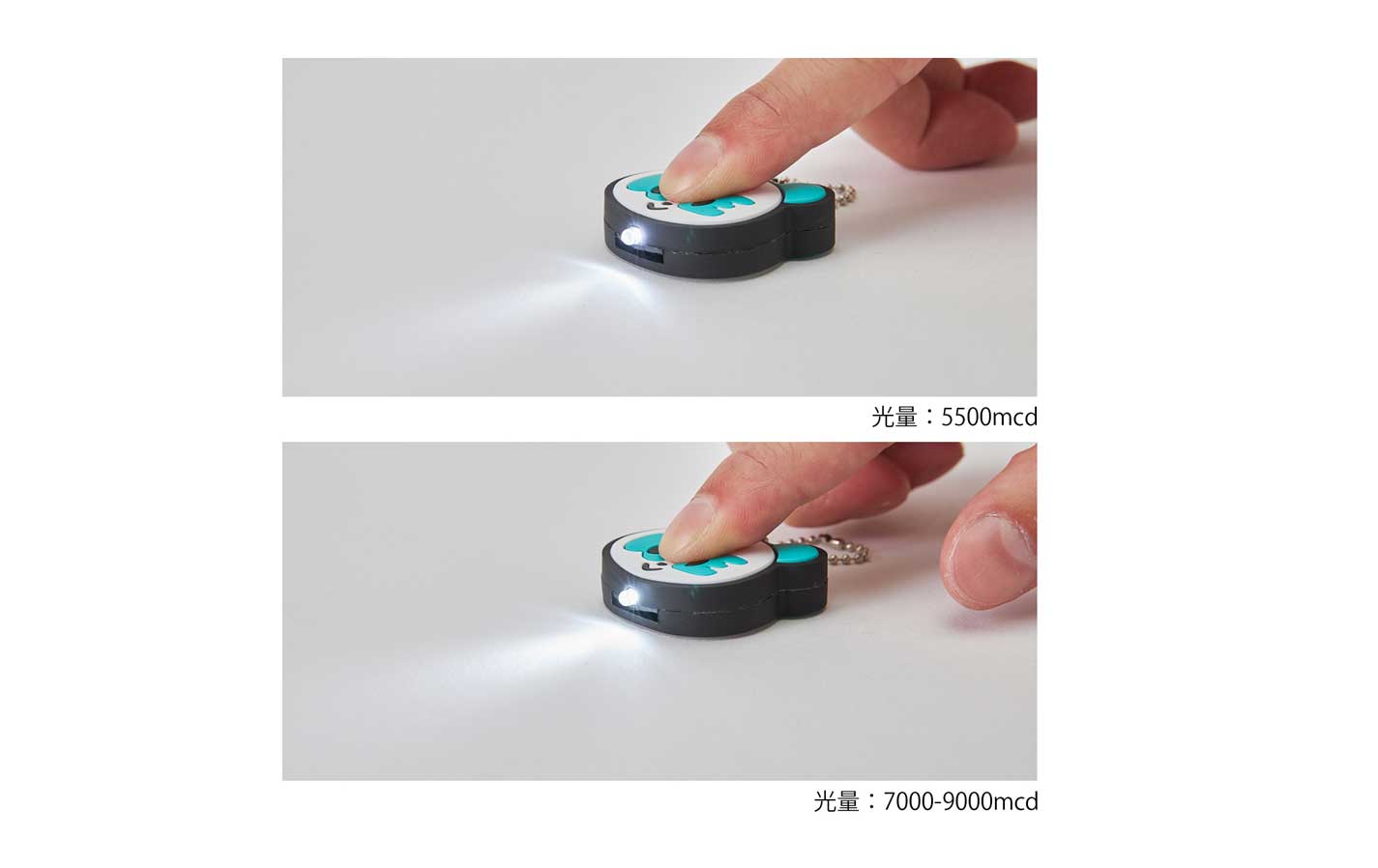 LED付ラバーキーカバー | オリジナルグッズ・ノベルティ製作ならラブエンタ